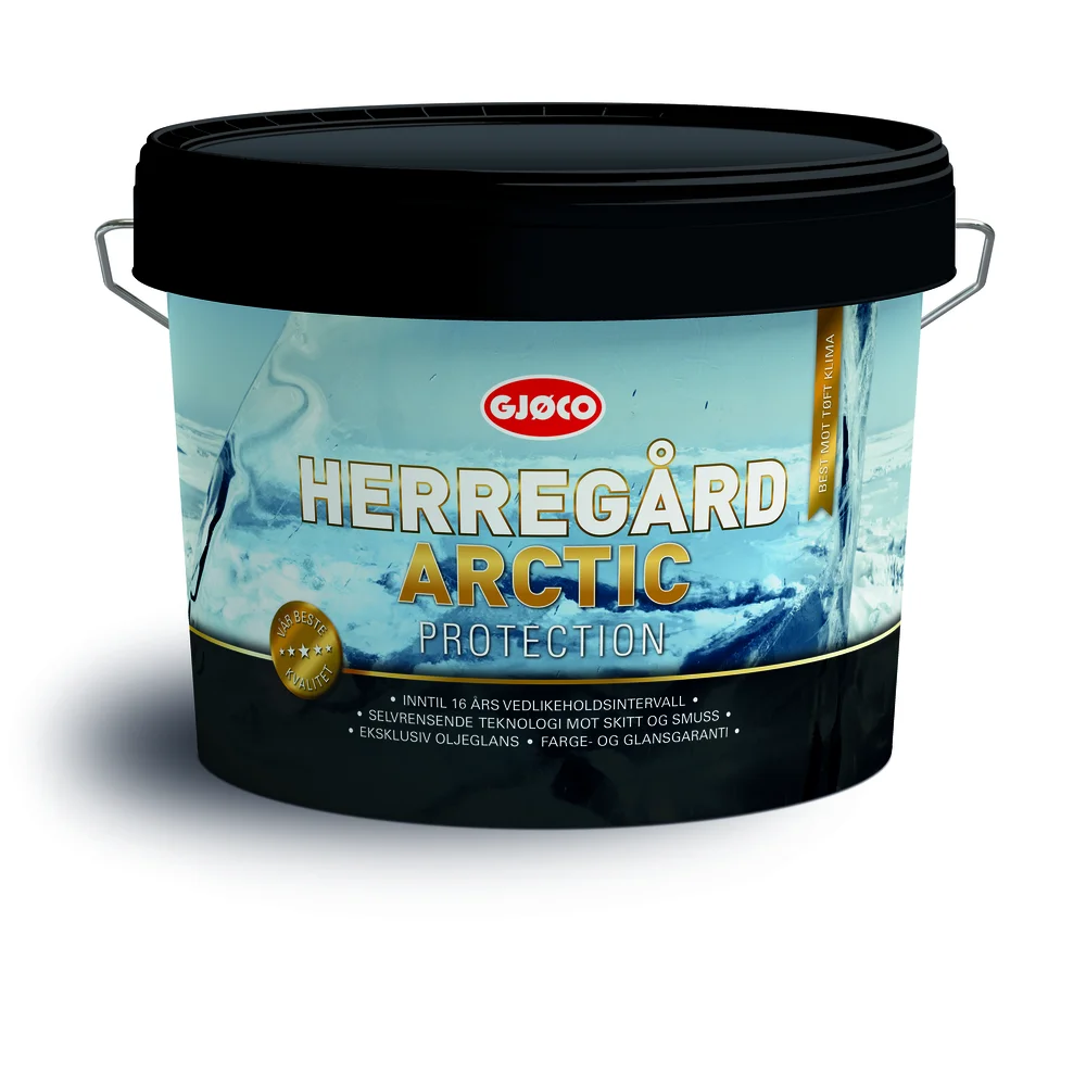 Oljemaling Arctic Herregård gul base 9l v:6019156