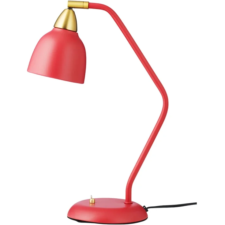 Superliving Urban bordlampe, rød | SL07720