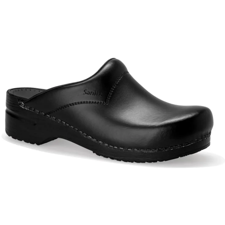 Sanita San Flex Clog tresko O1, uten hælkappe, sort, str. 38 | 1500314-sort_38 Sanita San Flex Clog tresko O1, uten hælkappe, sort, str. 38 | 1500314-sort_38