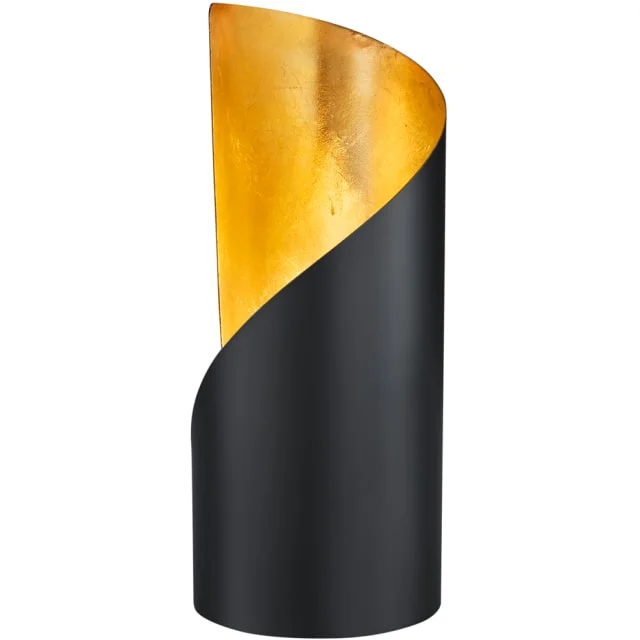 Trio Lighting Frank bordlampe, svart/gull | R50161032