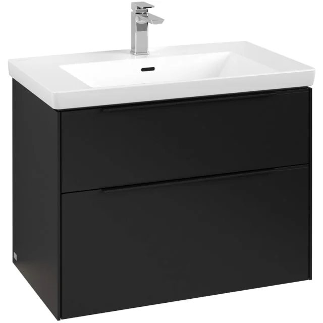 Villeroy & Boch Subway 3.0 servantskap, 77×57 cm, svart | C574L1VL Villeroy & Boch Subway 3.0 servantskap, 77×57 cm, svart | C574L1VL