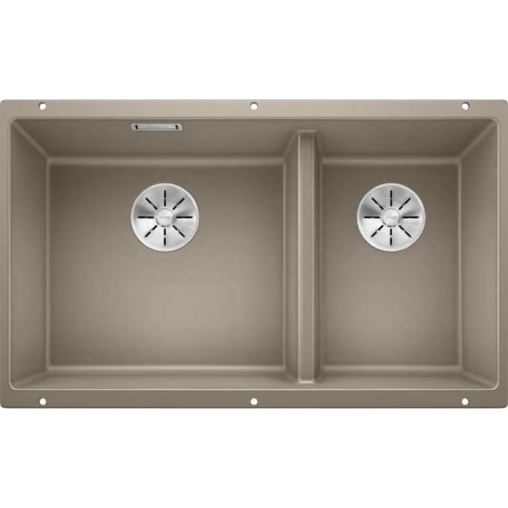 Blanco Subline 430/270-U UXI kjøkkenvask, 75,5x46 cm, tartufo | BC-523158