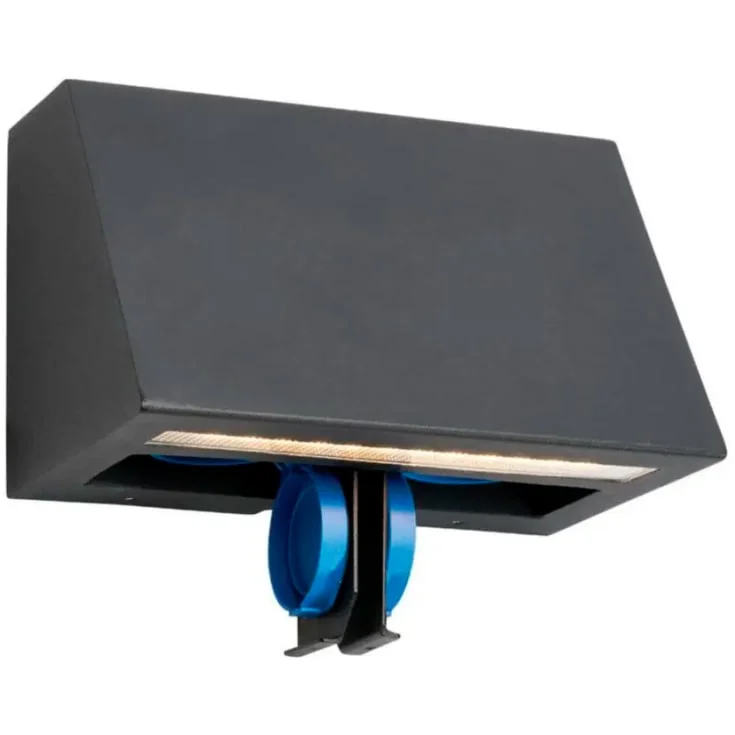 Norlys Ski 1390 vegglampe, 5,2W, LED, IP44, sort | 3101935