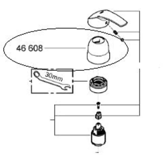 Grohe kappe | 46608000 Grohe kappe | 46608000