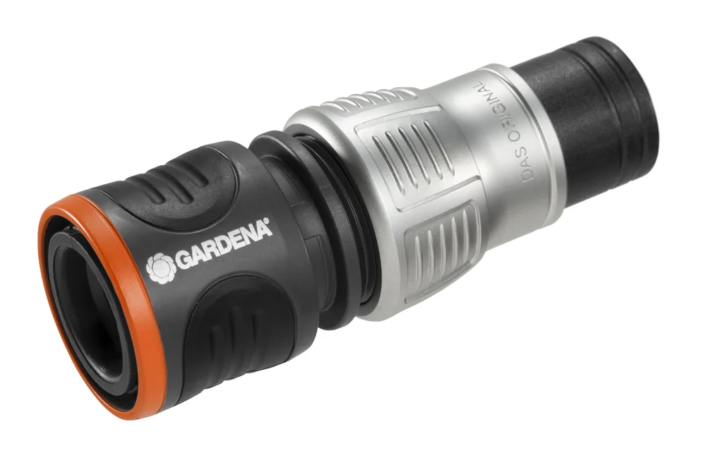 Slangekobling premium med vannstopp 1/2"-5/8" v:8754432