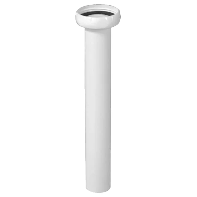 Purus tilkoblingsrør, Ø32 mm x 1 1/4", til pungvannlås, plast, hvit, 200 mm | 4513326