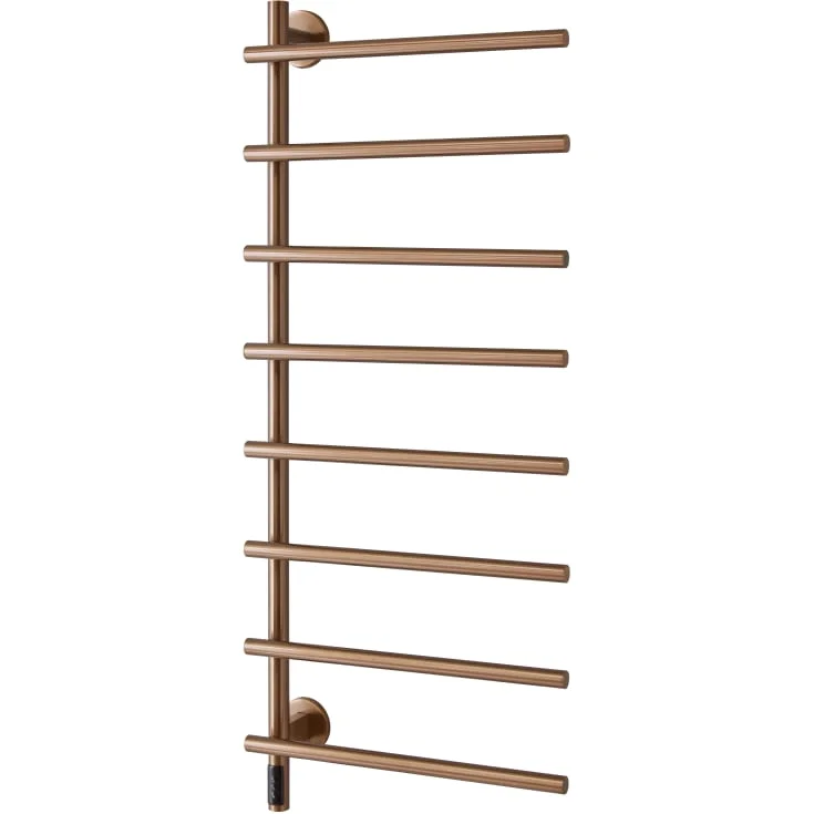 Cassøe Lazio håndkletørker, el, 50×120 cm, børstet kobber | LAZBK Cassøe Lazio håndkletørker, el, 50×120 cm, børstet kobber | LAZBK