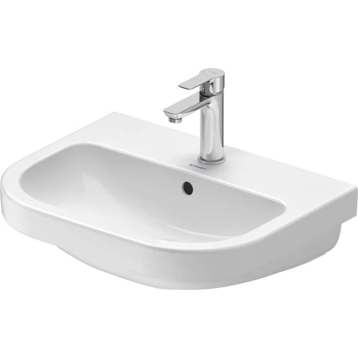 Duravit D-Code servant, 55x43 cm, hvit | 23985500002