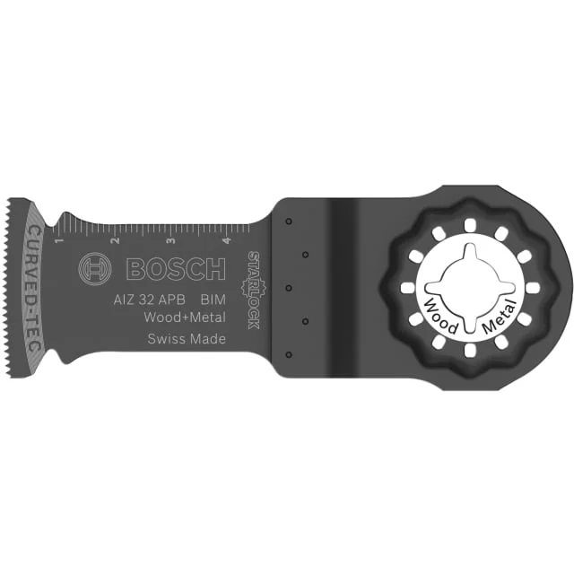 Bosch Starlock BIM AIZ32APB festesystem til tre & metal, 5 stk. | 2608661629 Bosch Starlock BIM AIZ32APB festesystem til tre & metal, 5 stk. | 2608661629