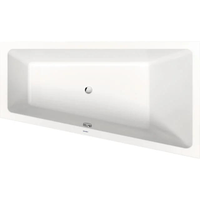 Duravit No.1 badekar, 170x100 cm, høyre, hvit | 700509000000000