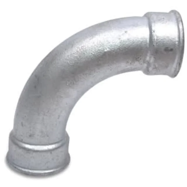 Galvanisert bøyning med muffe/muffe 1/2" - lang | 770002206