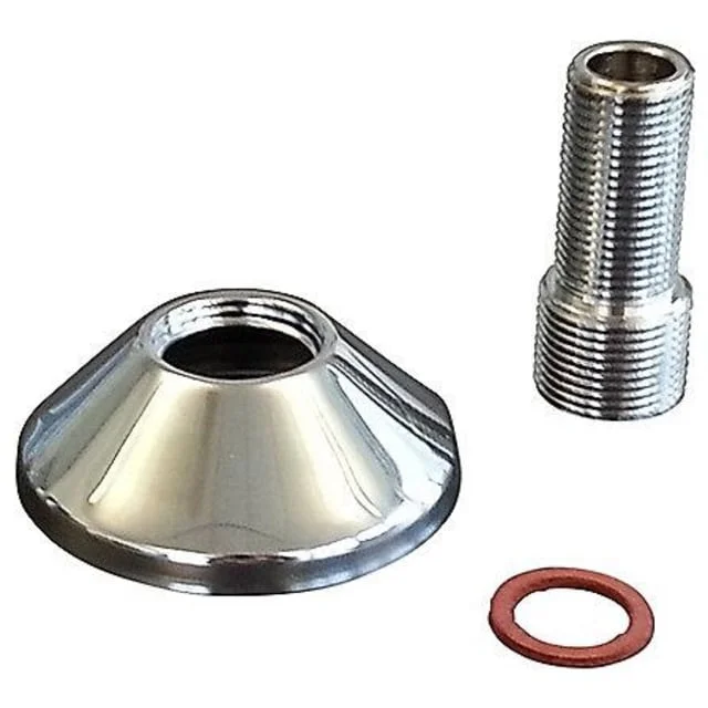 Kupling med rosett, 60 mm, 3/4" x 1/2", 2 stk. | 728210004+