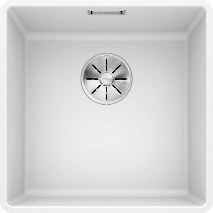 Blanco Subline 400-F UXI kjøkkenvask, 42,7x42,7 cm, hvit | BC-523497