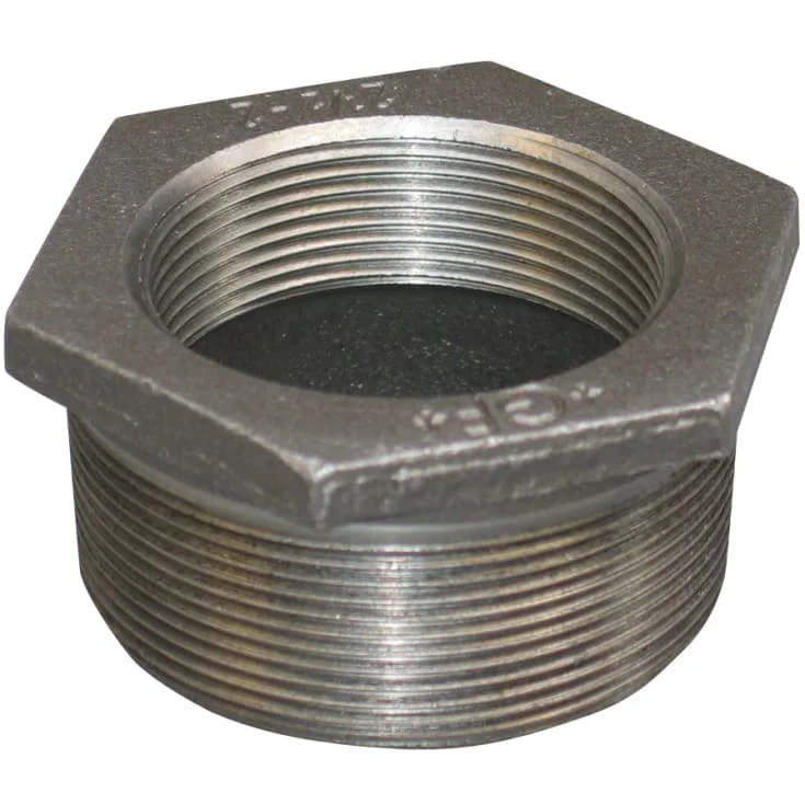 Sort nippelmuffe 1/2" x 3/8" | 770241120