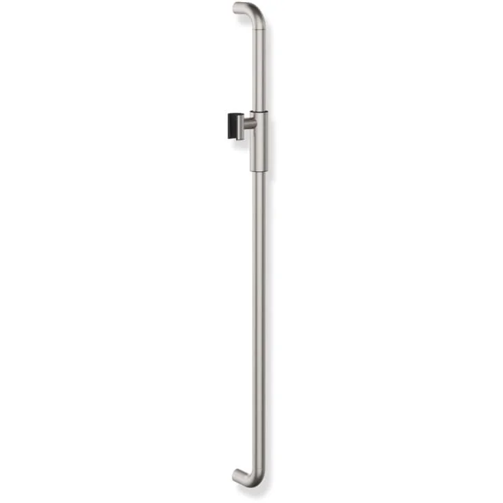 Hewi støttehåndtak/dusjstang, 90 cm, matt stål | 480.33M001XA