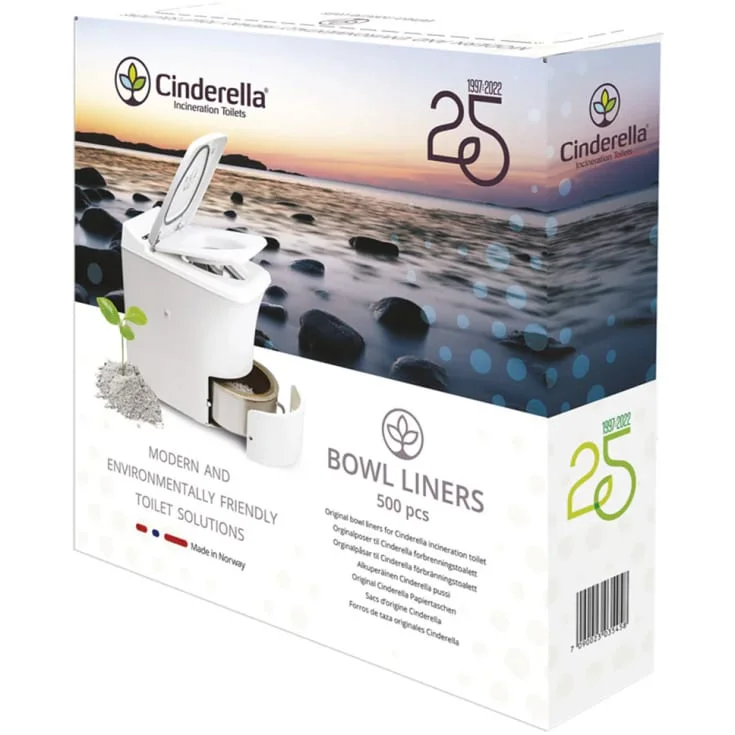Cinderella Classic toalettposer, 370×245 mm, brun, 500 stk | 100820 Cinderella Classic toalettposer, 370×245 mm, brun, 500 stk | 100820