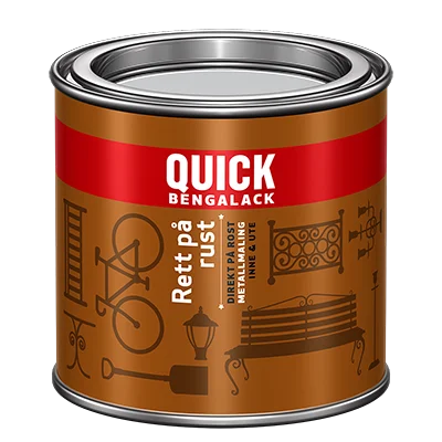 Bengalack Rett på rust sort silkematt 0.25l v:2079368 Bengalack Rett på rust sort silkematt 0.25l v:2079368