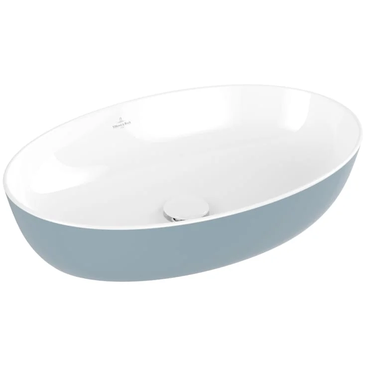 Villeroy & Boch Artis toppmontert servant, 61×41 cm, blå | 419861BCS6 Villeroy & Boch Artis toppmontert servant, 61×41 cm, blå | 419861BCS6