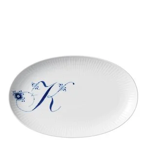 Alfabet tallerken oval K 23 cm v:5052915 Alfabet tallerken oval K 23 cm v:5052915