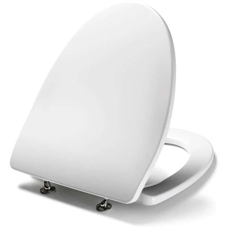 Pressalit Cera+ 590 toalettsete, soft close, hvit | 590000-D03999