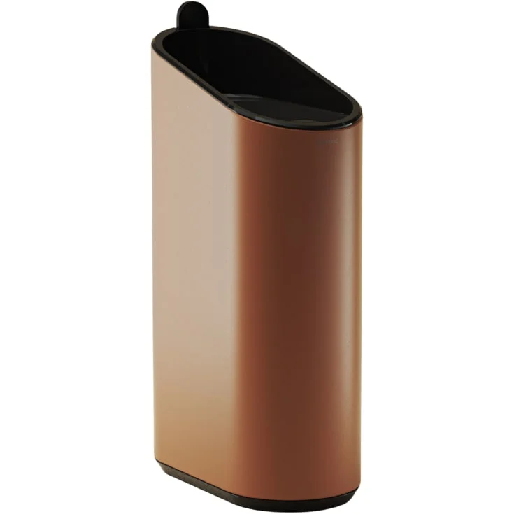 2 stk Cosmic Flat søppelbøtte, 2,5 liter, matt kobber | WJC512A0002051