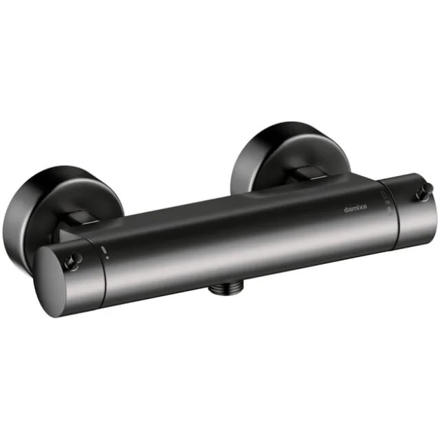 Damixa Iris dusjbatteri, børstet antrasitt | 9140055 Damixa Iris dusjbatteri, børstet antrasitt | 9140055