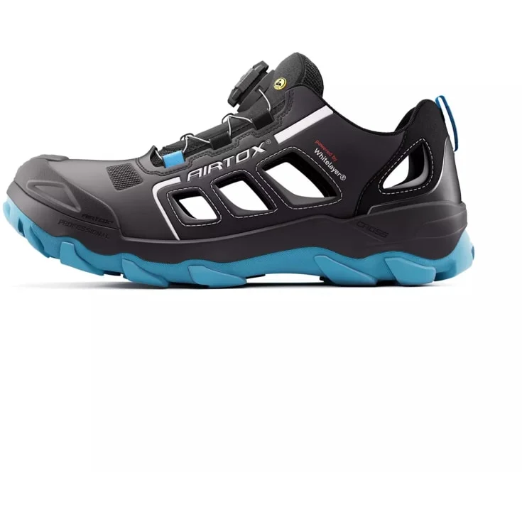 Airtox GL22 vernesandaler, S1PS, sort/blå, str. 39 | GL22_39