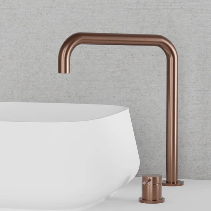 Scandtap Harmonized K2 kjøkkenbatterieri, square, amber | 30157
