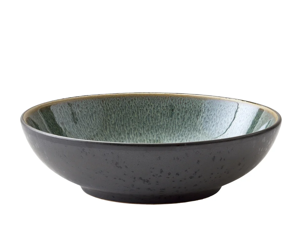 Pastaskål sort/grønn 20cm v:4975978