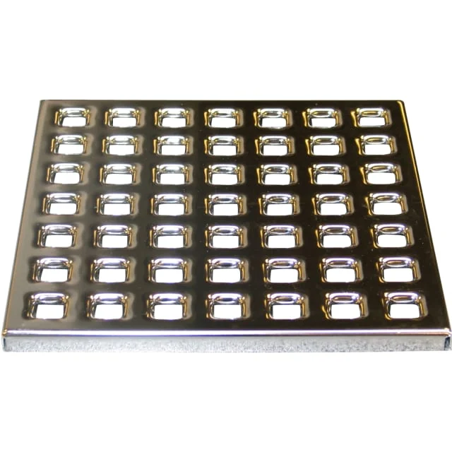 H.F. Hansen avløpsrist, 136x136x10 mm, rustfritt stål | HF1018 H.F. Hansen avløpsrist, 136x136x10 mm, rustfritt stål | HF1018