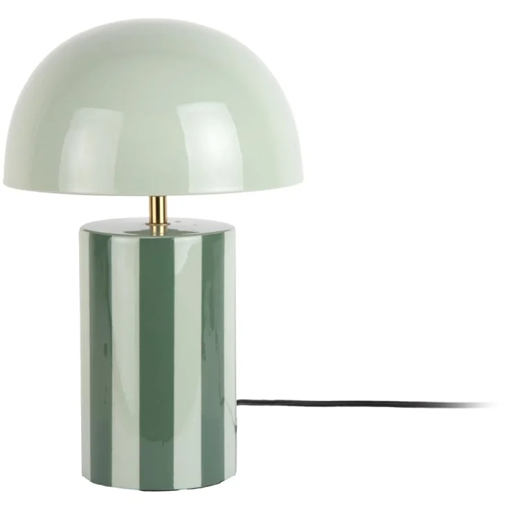 Leitmotiv Rayado bordlampe, stripet grønn | LM2359GR