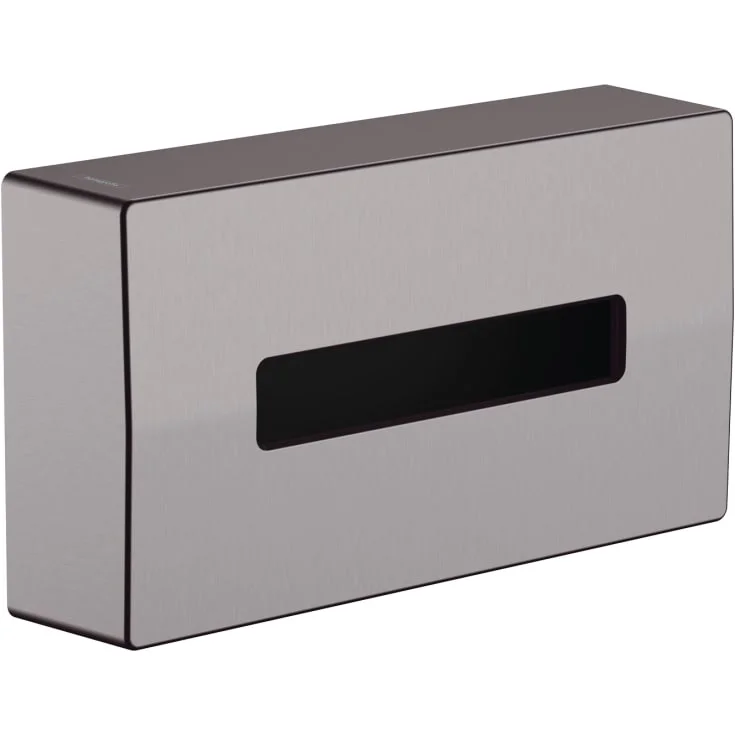 Hansgrohe AddStoris servietdispenser, børstet sort krom | 41774340