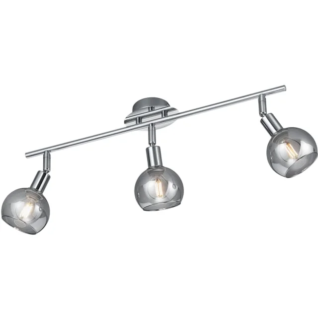 Trio Lighting Brest vegg- & taklampe, 3 spotter | R80593006