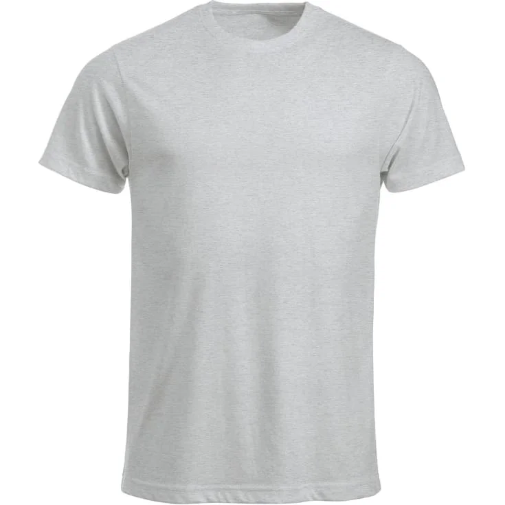 Clique New Classic t-skjorte, lysegrå melert, str. XL | 029360-92_XL