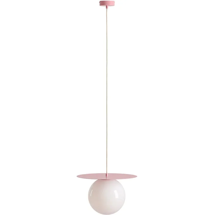 Aldex Loop pendellampe, Ø25 cm, rosa | AL1125G18-L