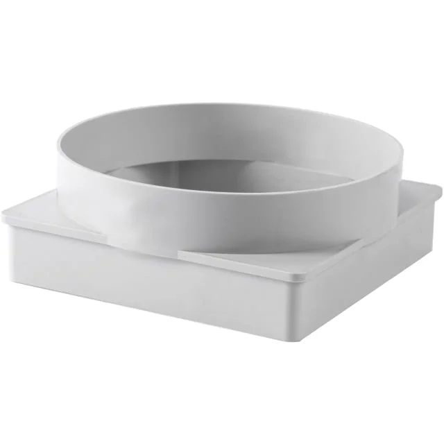 Fresh overgang, 150×150 mm til Ø160 mm | 500179 Fresh overgang, 150×150 mm til Ø160 mm | 500179