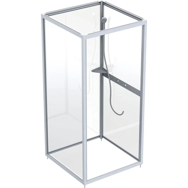 Contura Shower Next NK dusjkabinett overdel, 80x80 cm, klar styren | 0651581