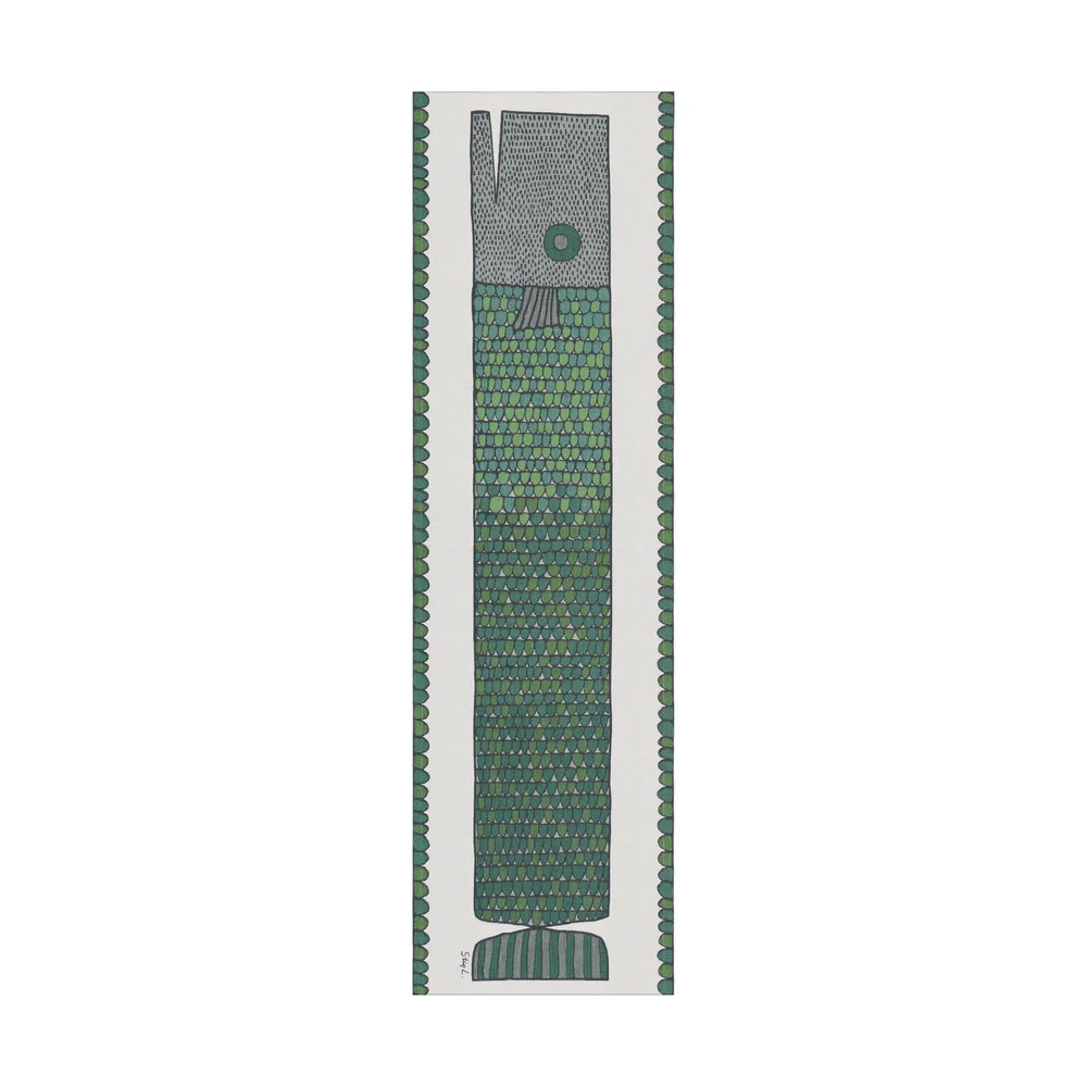 Fiskben bordsløper 35×120 cm v:8916702 Fiskben bordsløper 35×120 cm v:8916702