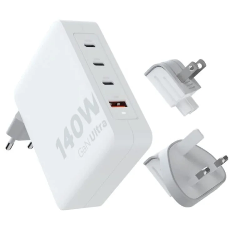 Xtorm GaN Ultra reiselader, USB-C/A, 140W, hvit | 8227741