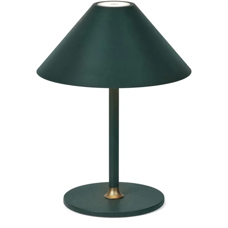 Halo Design Hygge oppladbar bordlampe, H25 cm, grønn | 801015