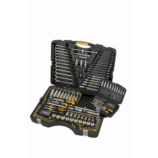 Ironside Pipenøkkelsett 1/4" 3/8" og 1/2", 72 dele | 748669