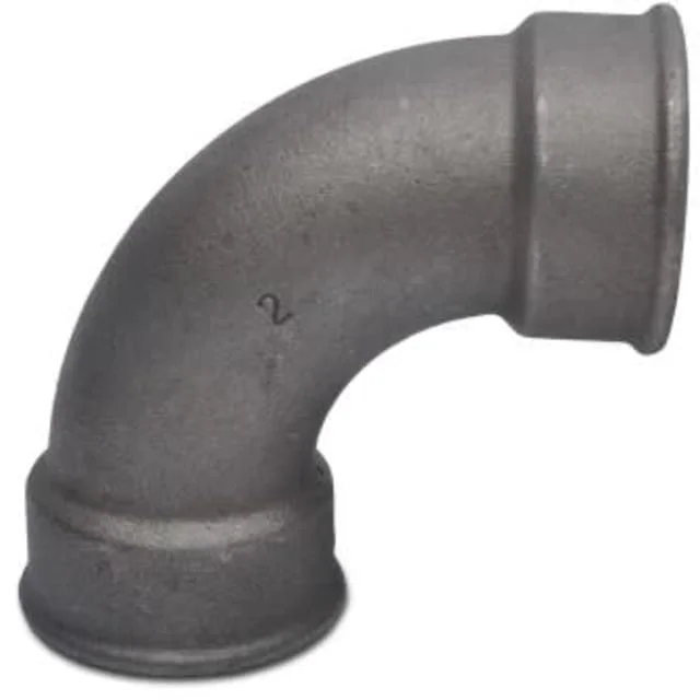 Sort bøyning, muffe/muffe 3/8" - kort | 770012103