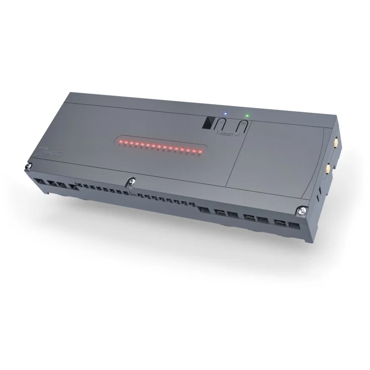 Danfoss Icon2 Basic 24V gulvvarmekontroll, trådløs og kablet, 15 utganger | 088U2105 Danfoss Icon2 Basic 24V gulvvarmekontroll, trådløs og kablet, 15 utganger | 088U2105