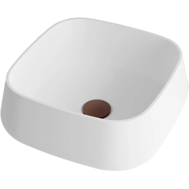 Scandtap Bathroom Concepts Solid S3, 380x380 mm, hvit matt | 46053