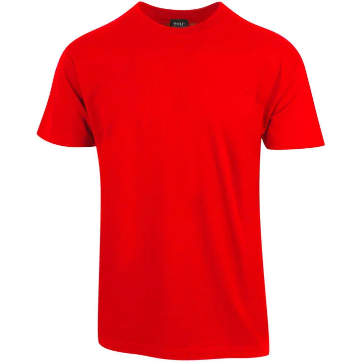 YOU Classic t-skjorte, rød, str. 3XL | 1500-250_3XL