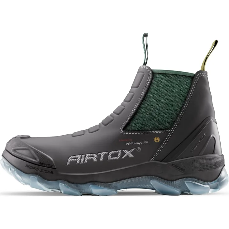 Airtox GLC vernestøvletter, S3, sort/grønn, str. 47 | GLC_47 Airtox GLC vernestøvletter, S3, sort/grønn, str. 47 | GLC_47