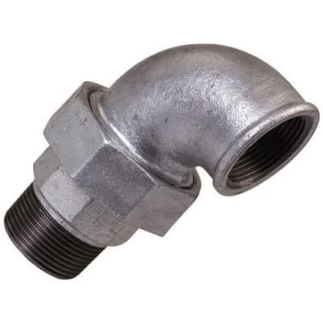 Galvanisert vinkelunion, muffe/nippel 1" | 770098206