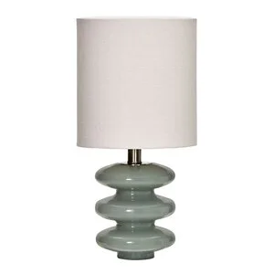 Bordlampe Step S 45×25 cm lyseblå/off-white v:5855582 Bordlampe Step S 45×25 cm lyseblå/off-white v:5855582