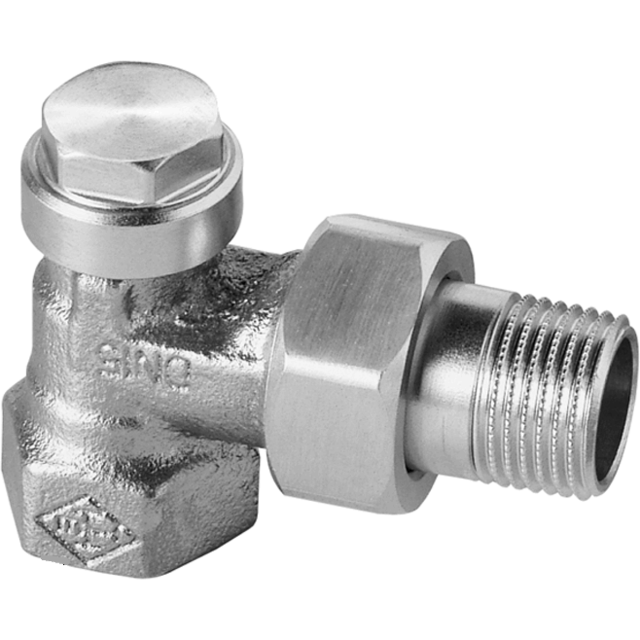 IMI Regulux 1/2" returkobling, vinklet | 0351-02.000