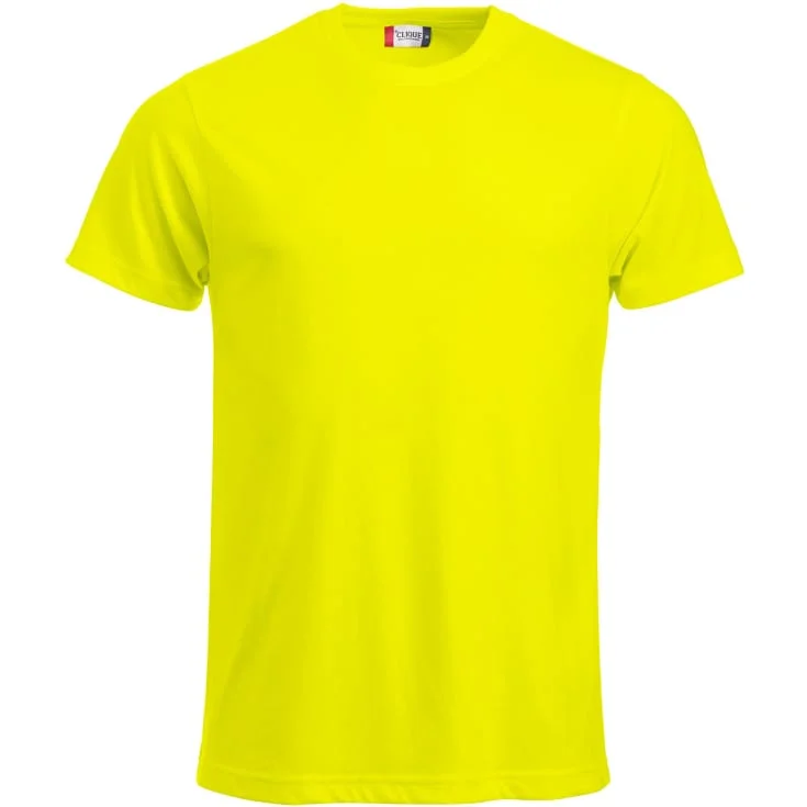 Clique New Classic t-skjorte, hi-vis gul, str. M | 029360-11_M